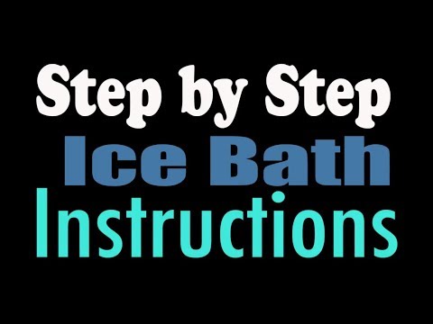 ice bath instructions How to take an ice bath: 12 steps (with pictures) wikihow.