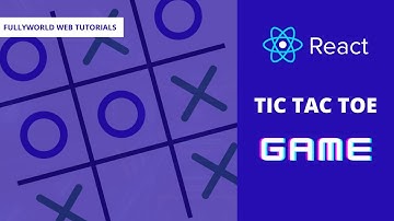 React Js Tic Tac Toe Game | React js Projects