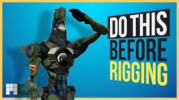 How to Prepare a 3D Model For Animation (3ds Max)