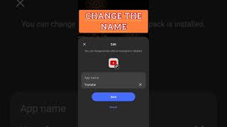 How to Change App Name In OnePlus | Change App Name in OnePlus | #oneplus | #shorts screenshot 5