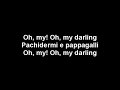 Pachidermi e Pappagalli - Francesco Gabbani TESTO (lyrics, letra)