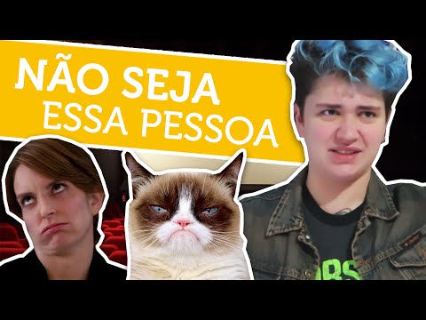 5 PESSOAS INSUPORTÁVEIS NO CINEMA