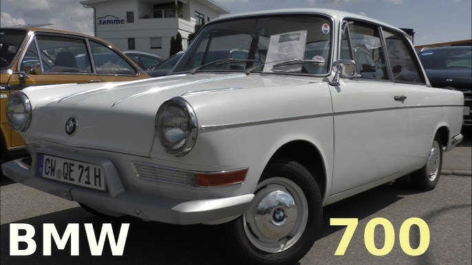 BMW 700 LS Luxus Baujahr 1962 auf der Straße - BMW Classic Car on the road - YouTube