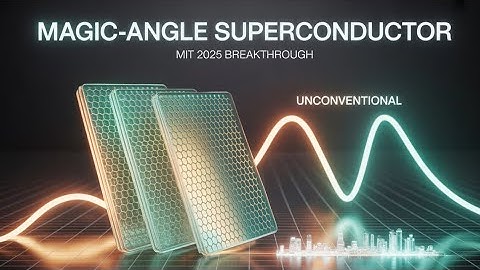 Unconventional Superconductivity Found in Twisted Trilayer Graphene (MIT 2025 Breakthrough)