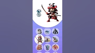 Samurai Ninja + Robot #shorts #animash #gameplay