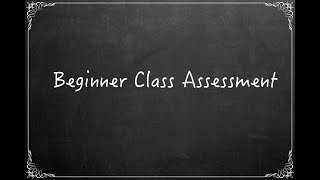 Self-Assessment Tool for Beginner ASL Community Class at MDS