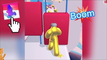 BLOB RUNNER 3D gameplay level 47-49 | All Levels Gameplay Android, iOS