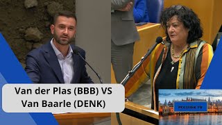 Van der Plas (BBB) VS Van Baarle (DENK): "Dit is COMPLETE ONZIN, u begint ENKEL over moslimhaat!"