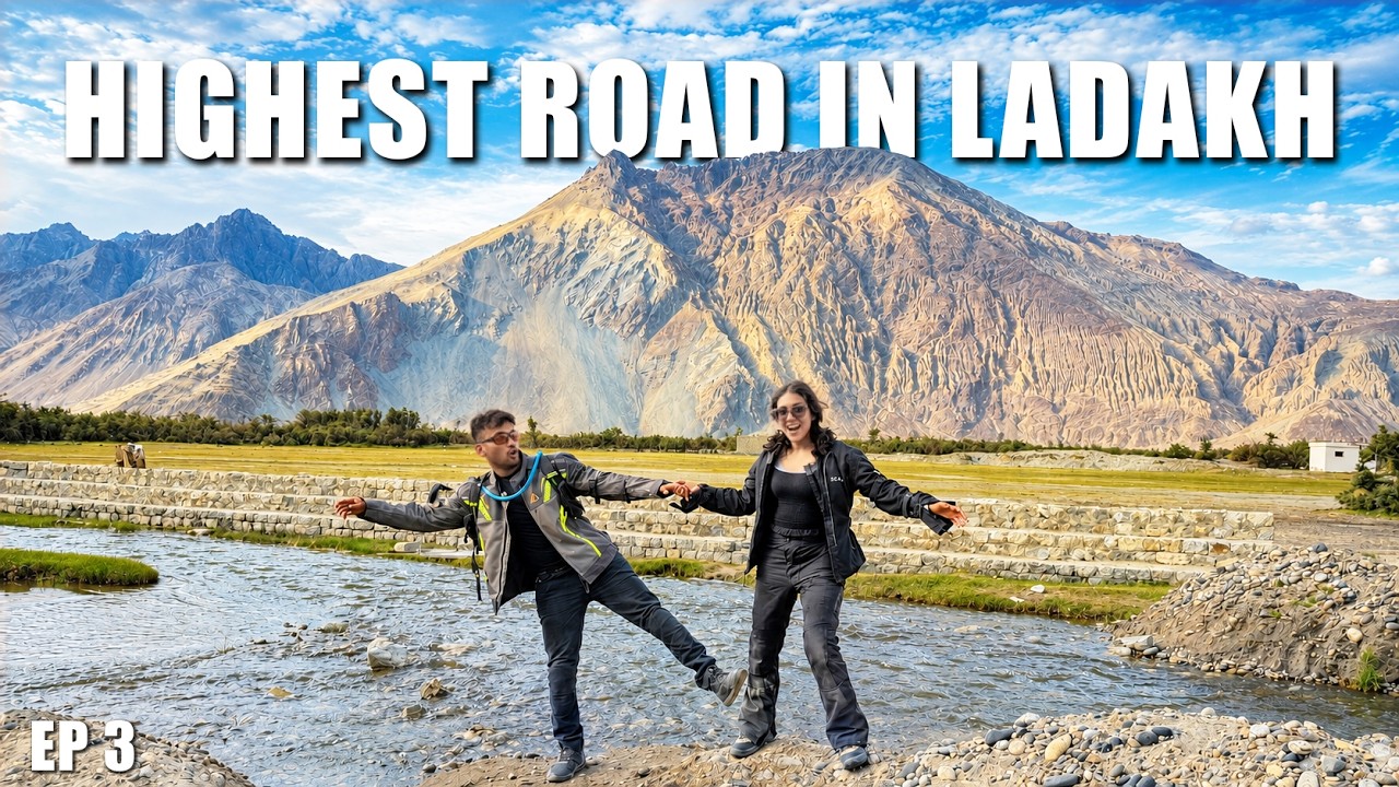 We Rode to the Legendary Khardung La! 🏔️ | Ladakh Ep.3
