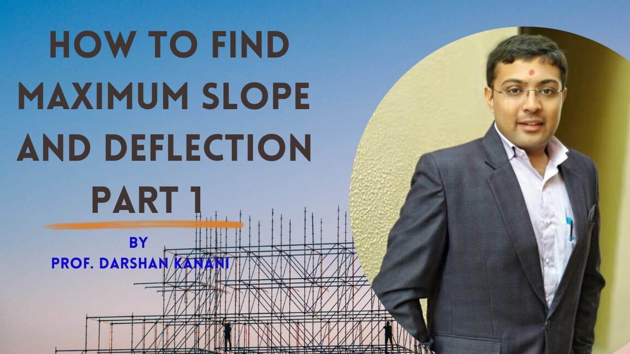 How to find maximum Slope and Deflection of Cantilever Beam - YouTube