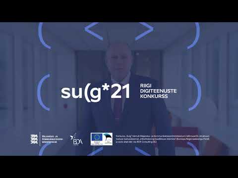 Riigi digiteenuste konkurss "Su(g" 2021