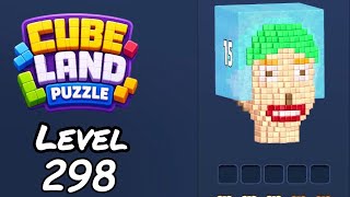 Cube Land Puzzle Level 298 Walkthrough