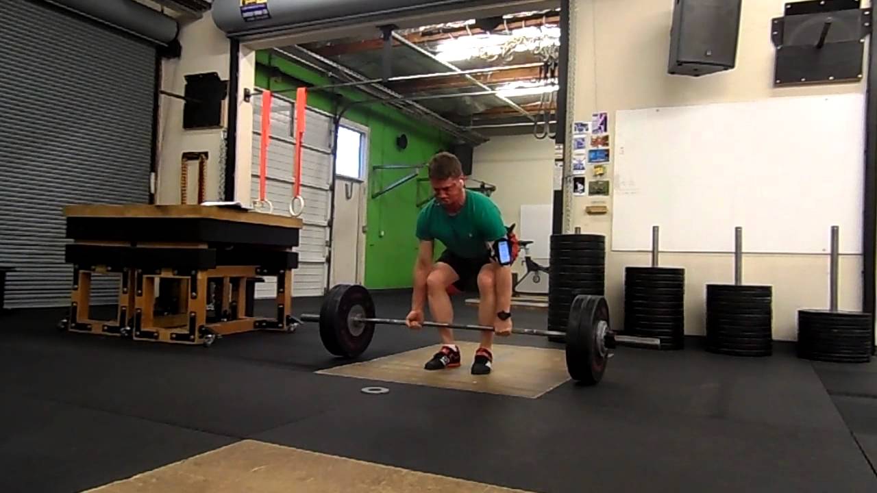Deadlift 127 kilos (280 lbs) for 5 reps. YouTube