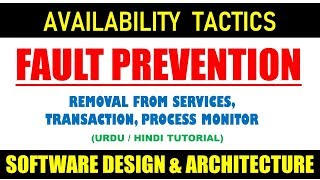 Famous Fault prevention availability tactics in software architecture Profile