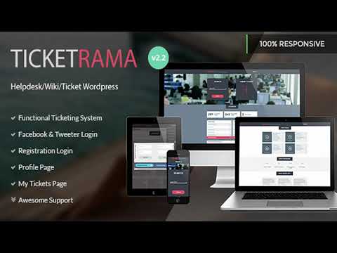 Ticketrama - Wordpress Helpdesk | Ticket | Support | Themeforest Website Templates and Themes