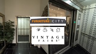 Furniture City Vintage Faire Mall Modesto CA, Montgomery Hydraulic Elevator