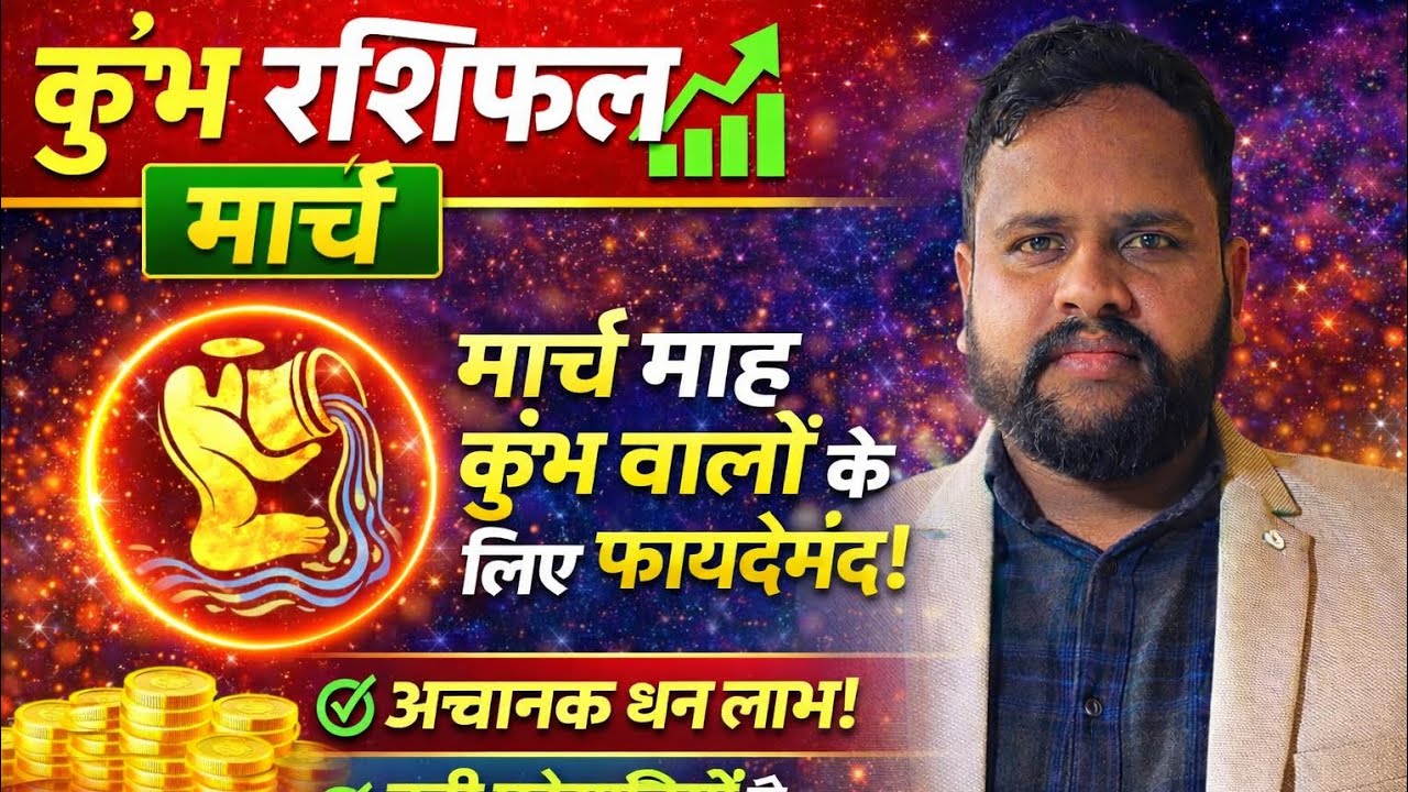 Kumbh Rashi March Rashifal ⚡Paisa Ya Pariksha?