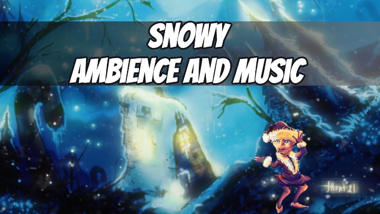 Winter Fantasy Landscape | Clip Studio Paint Ambient Animation