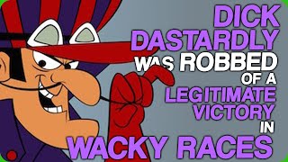 Dick Dastardly Was Robbed Of A Legitimate Victory In Wacky Races (Children's Television is Unfair)