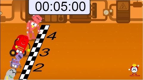 5 minute Rebort Race Timer #KIDSTIMER