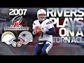 Remember that game when philip rivers played on a torn acl  nfl highlights