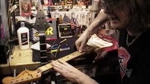 The Proper way to Restring your GUITAR or BASS Pt. 2 Fender and Sperzel tuners by BILL BAKER