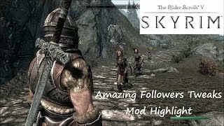 Skyrim Mod Highlight: The Amazing Follower Tweaks Mod by Rezzzman Skyrim Mod Highlight: The Amazing Follower Tweaks Mod by Rezzzman