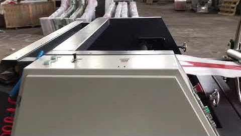 High speed twist & gusset machine for woven sack