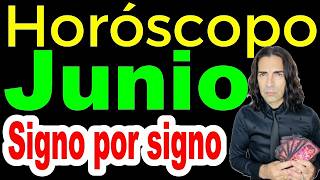 TAROT🔮 HOROSCOPO DEL MES DE JUNIO 2026 PREDICCION SIGNO por SIGNO EN EL  TRABAJO AMOR💕 DINERO💲 Y MAS
