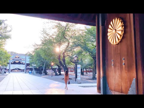 【VLOG】靖国神社へ参拝｜二周年を迎えたきまぐれキャバ嬢のリアル【神回】｜”YASUKUNI Shrine" in Tokyo, JAPAN.｜4K