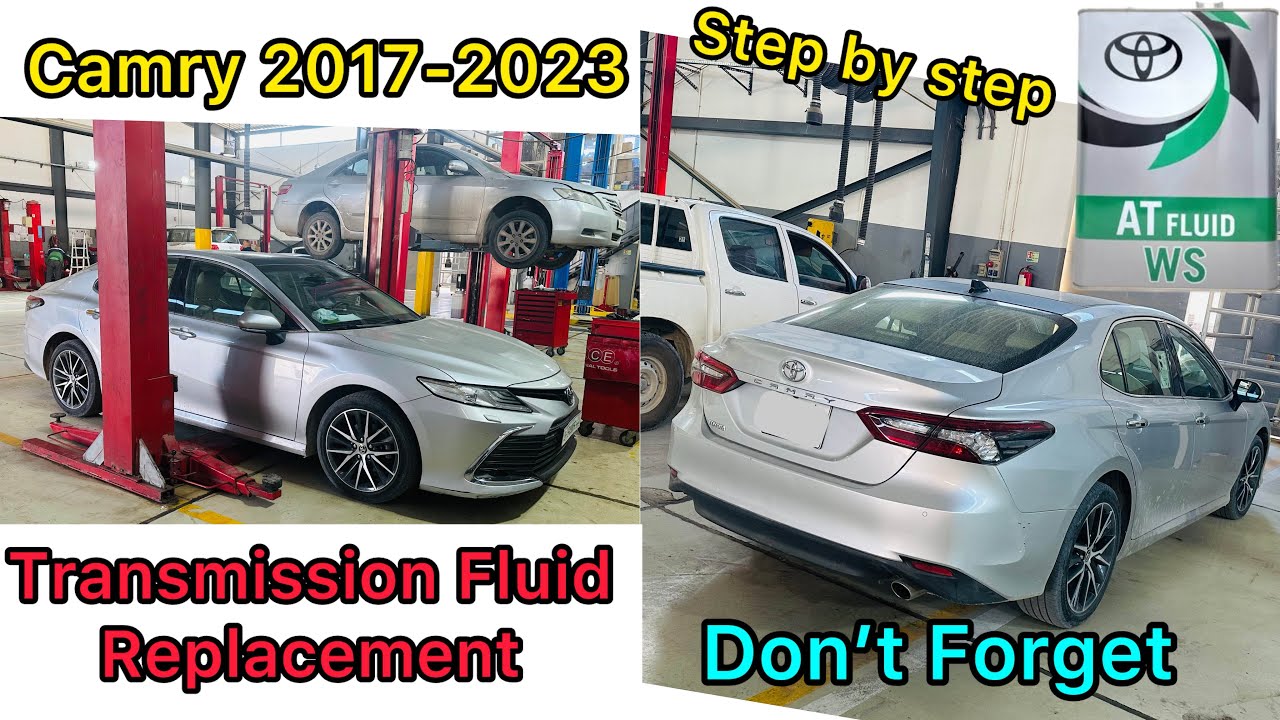 Toyota Camry 2017 Transmission Service | Fluid Replacement & Level Check