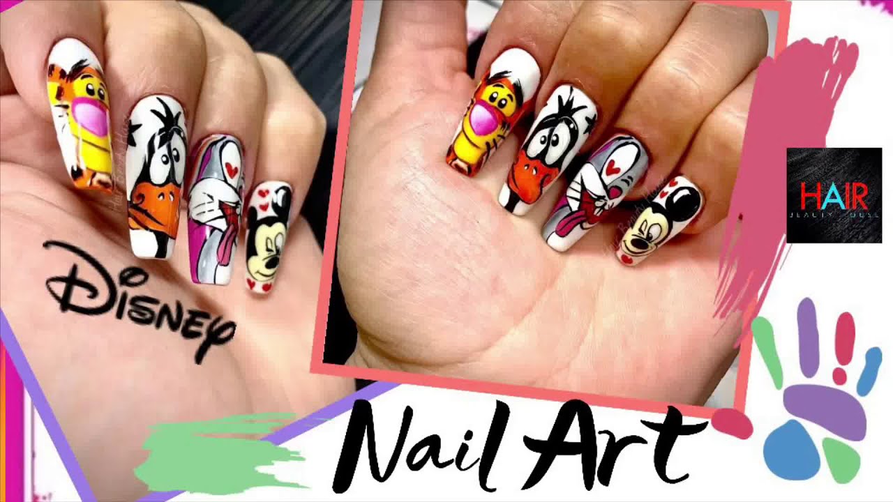 DISNEY NAIL ART (Part1)