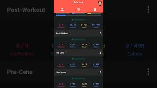 Macros - App per il conteggio delle calorie e dei macronutrienti screenshot 3