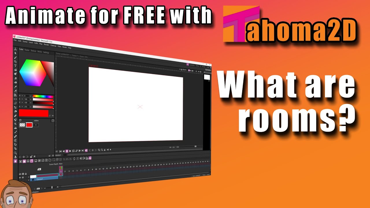 Rooms help more than you think in Tahoma2D