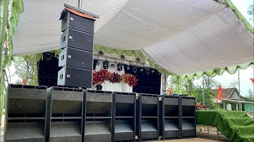 Cấu Hình âm thanh Đám cưới array  Combo FiLL acoustic 1202 và sub 5202 bàn giao tại nghĩa đàn