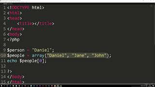 45  What are arrays used for in PHP   PHP tutorial