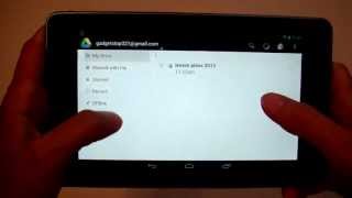 Spreadsheets on a Nexus 7-See Update! screenshot 2