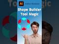 How To Create a Vector Designs in | Illustrator | M Designs Tech | Shape Builder Tool | Vector