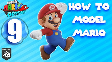 How to Model Mario in Blender [Part 9]