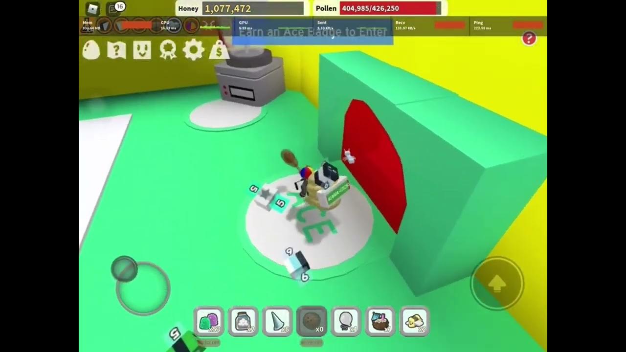 getting propeller hat in bee swarm simulator YouTube