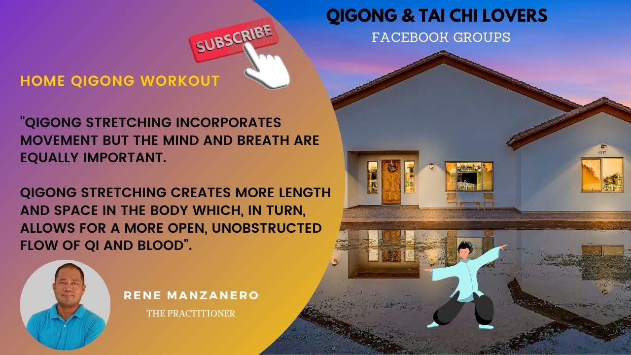 QIGONG FOR BEGINNERS: Learn to Warm Up, Stretch Body and Calmness. Try ...
