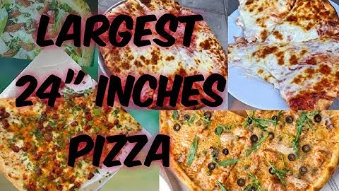 Biggest Pizza Making Video | 24” Monster Pizza 🍕 | Cheese Overloaded Pizza | Foodie House #viral
