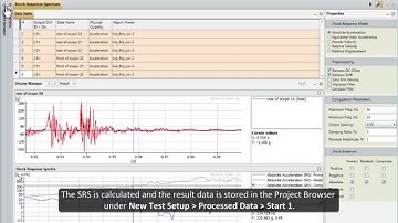 PULSE Reflex Structural Dynamics – Shock response analysis – Brüel & Kjær