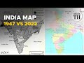 How the India map has changed since 1947| The Hindu