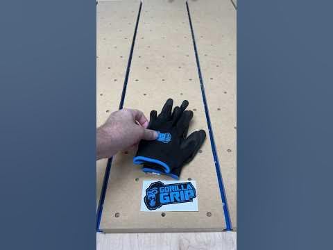 Trying out these Gorilla Grip TRAX Extreme Grip work gloves - YouTube