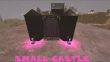 Ark: Survival Evolved - How to Build a small Castle [PVE official] [No Mods]