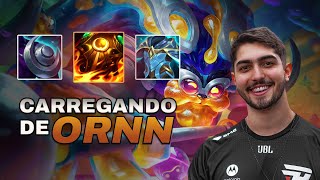 JUKES DE ORNN RIDICULAMENTE IMENSO - VODS LEAGUE OF LEGENDS