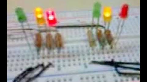 Semáforo led con arduino nano