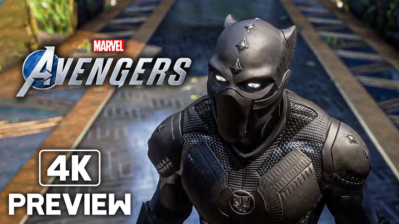 MARVEL'S AVENGERS War for Wakanda War Table Presentation (2021) 4K