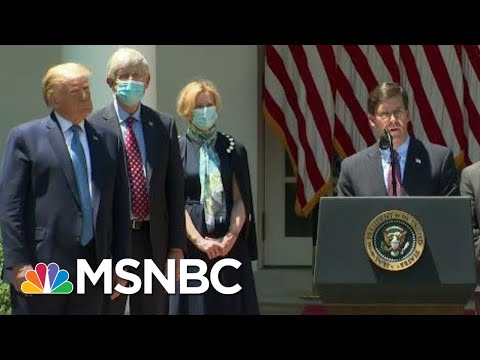 Esper Omits Pentagon Guidance For Sake Of Trump-Boosting Happy Talk | Rachel Maddow | MSNBC